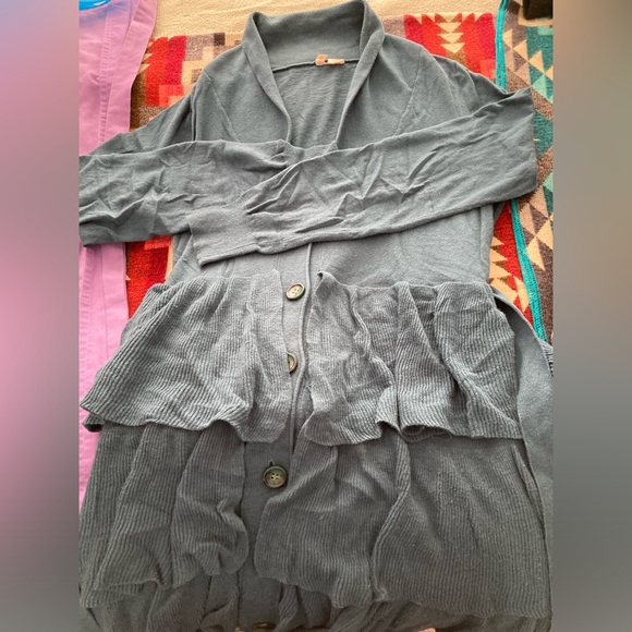 Anthropologie MOTH ruffled sweater dress - Picture 9 of 11